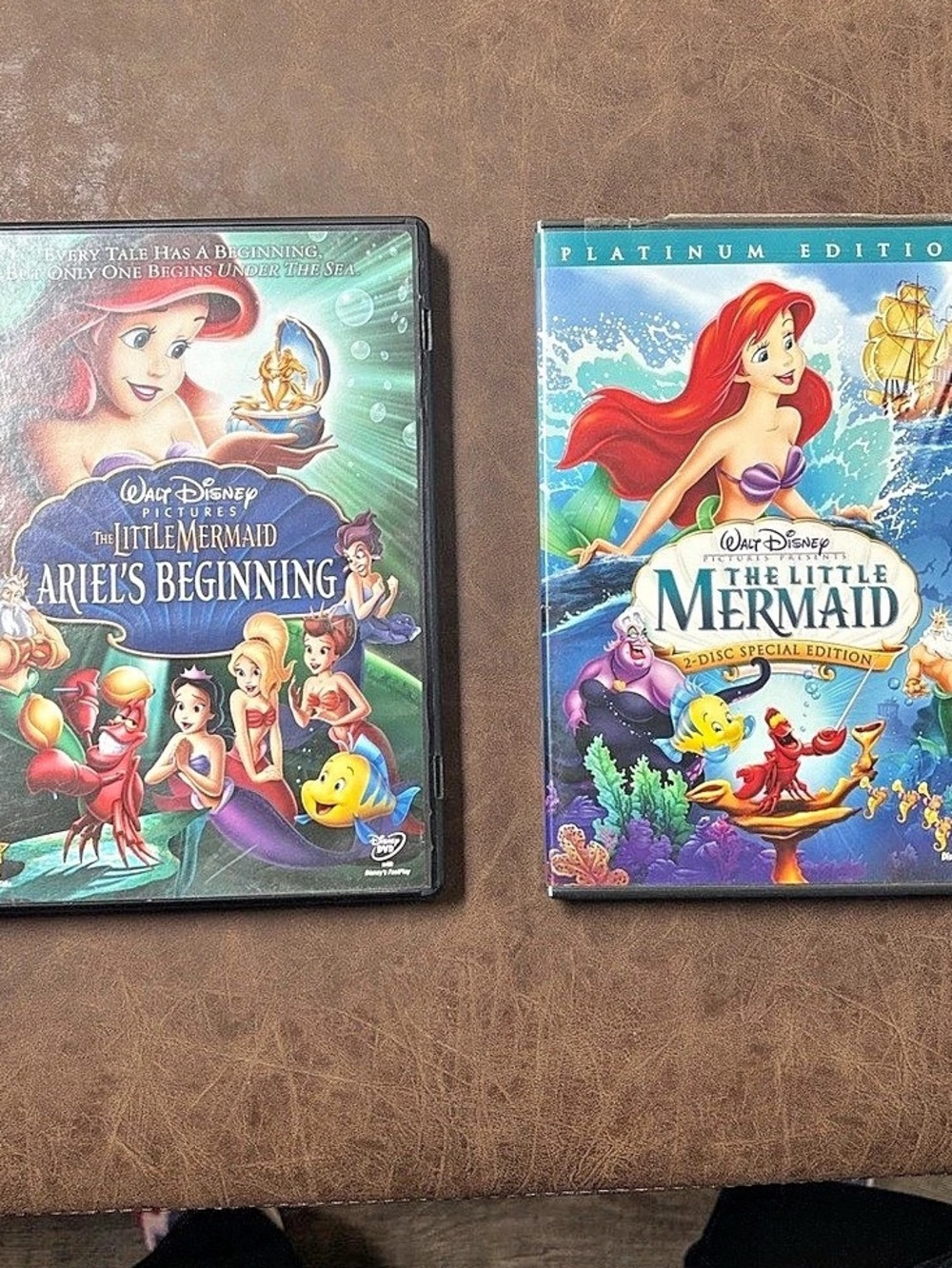 Disney The Little Mermaid 2-Disc Special Edition / Ariel's Beginning DVD Bundle